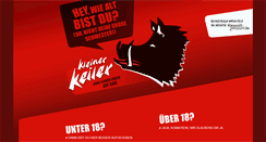 Desktop Screenshot of kleiner-keiler.de